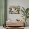 15545784986234713001_2048.jpeg Cat Amongst Daisies Poster