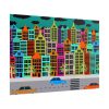 15589501134274189443_2048.jpeg Colorful Cityscape Town City Building Poster