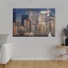 New York Skyline View Standard Canvas