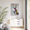 15862359669834742576_2048.jpeg Cat Animal Art Illustration Framed Canvas