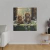 15867424387370124902_2048.jpeg Cats Taking Bubble Bath Standard Canvas