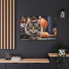 15927363192428943528_2048.jpeg Cat Pumpkin Halloween Framed Canvas