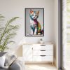 15970590881435313193_2048.jpeg Cat Animal Art Illustration Framed Canvas
