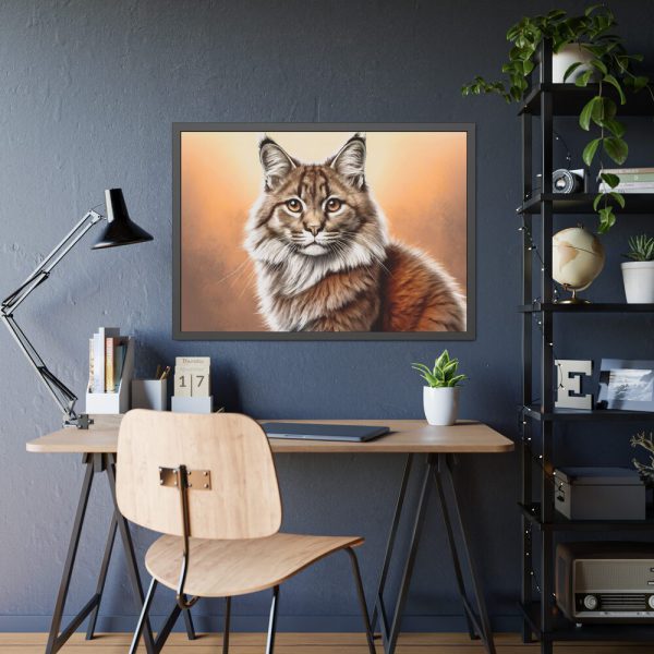 16026552303317169459_2048.jpeg Animal Pet Cat Drawing Framed Poster