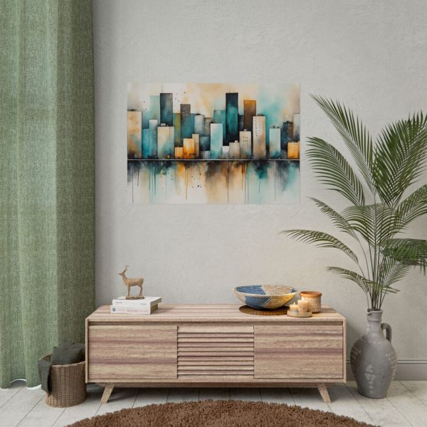 16196724634595647870_2048.jpeg Watercolor Cityscape Poster