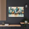 16209984964760631839_2048.jpeg Watercolor Cityscape Framed Canvas