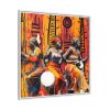 16240642487952991361_2048.jpeg Native African Musicians Framed Canvas