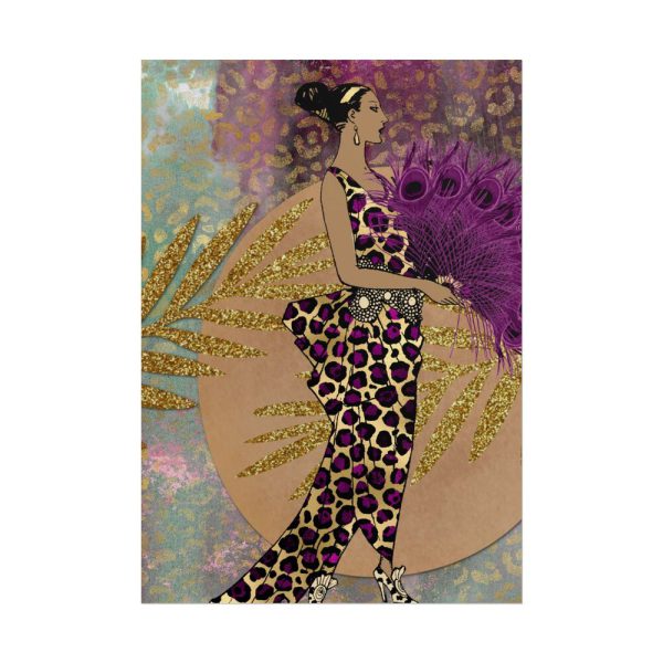 16243716178576779212_2048.jpeg Animal Print African Woman Poster