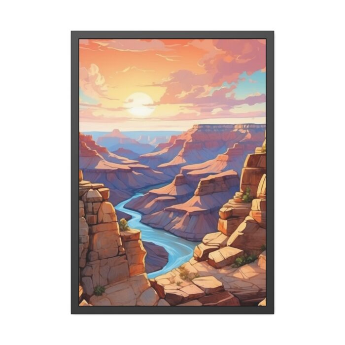 Grand Canyon Arizona Art Framed Poster - Image 5