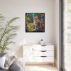 16291541411175173898_2048.jpeg Watercolor Image of Ginger Cat Framed Canvas