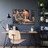 16313739844850442299_2048.jpeg Cat Pumpkin Halloween Framed Poster