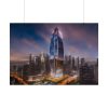 1634620499941594596_2048.jpeg Megalithic Skyscraper Touches Clouds Poster
