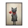 1641840436878599172_2048-1.jpeg Kitty Cat Valentine Art Framed Poster