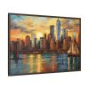 16445942840176946212_2048.jpeg New York Cityscape Painting II Framed Canvas