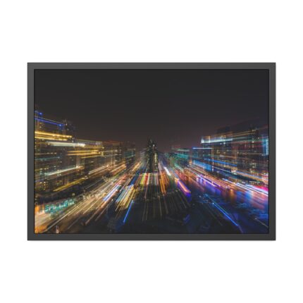 Frozen In Time Framed Poster