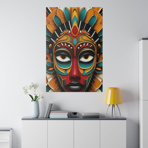 16587252804575030545_2048.jpeg African Tribal Mask Standard Canvas