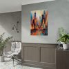 Abstract New York City Art Poster