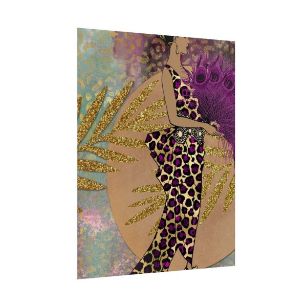 16637950169463934154_2048.jpeg Animal Print African Woman Poster