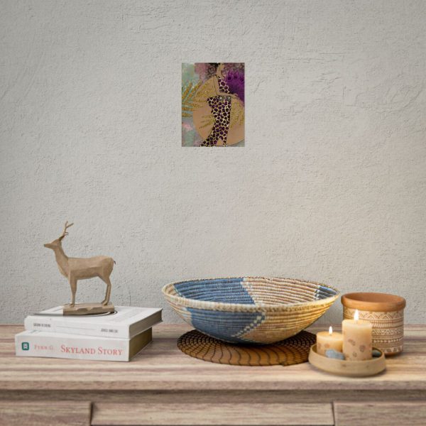 16749758020562986991_2048.jpeg Animal Print African Woman Poster