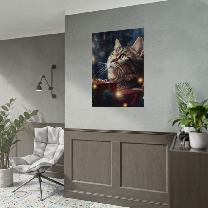 Christmas Cat Poster - Image 5
