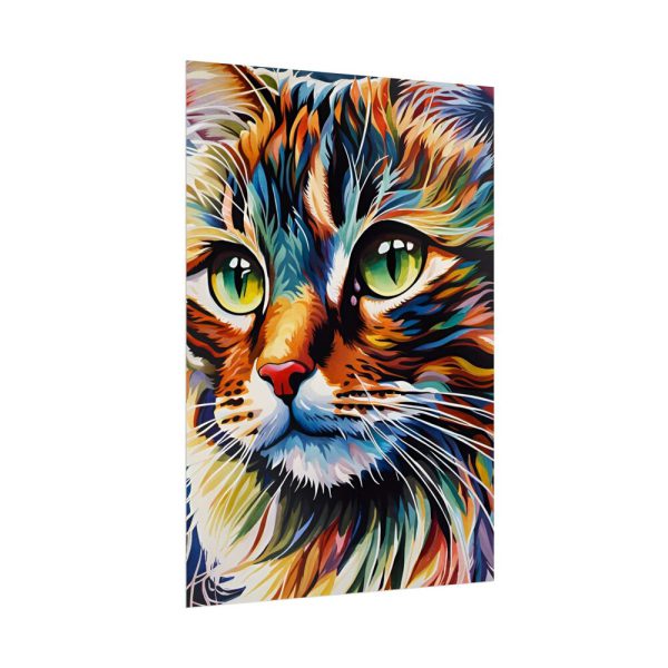 16906266255037961449_2048.jpeg Watercolor Image of Cat Poster