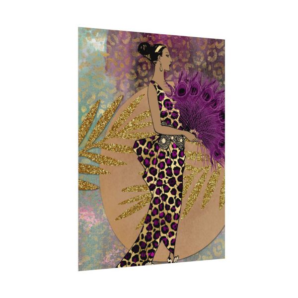 17099466344567121836_2048.jpeg Animal Print African Woman Poster