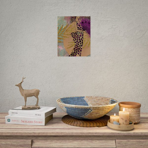 1710512579726790731_2048.jpeg Animal Print African Woman Poster