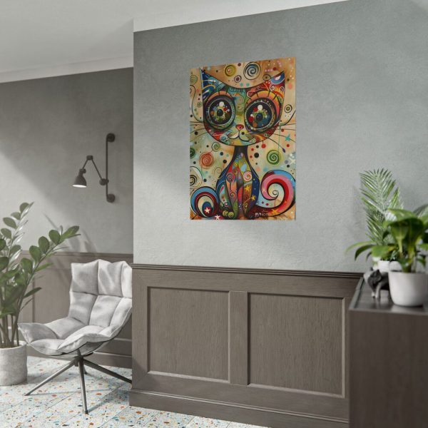 17127785686329665773_2048.jpeg Whimsical Magical Cat Poster