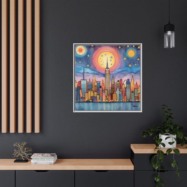 17133610421635992782_2048.jpeg Digital Art New York Skyline Art I Framed Canvas