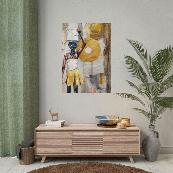 Abstract Ethnic African Art Print Poster