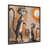 17231233593746222059_2048.jpeg Cute Cat Characters Art Print Framed Canvas
