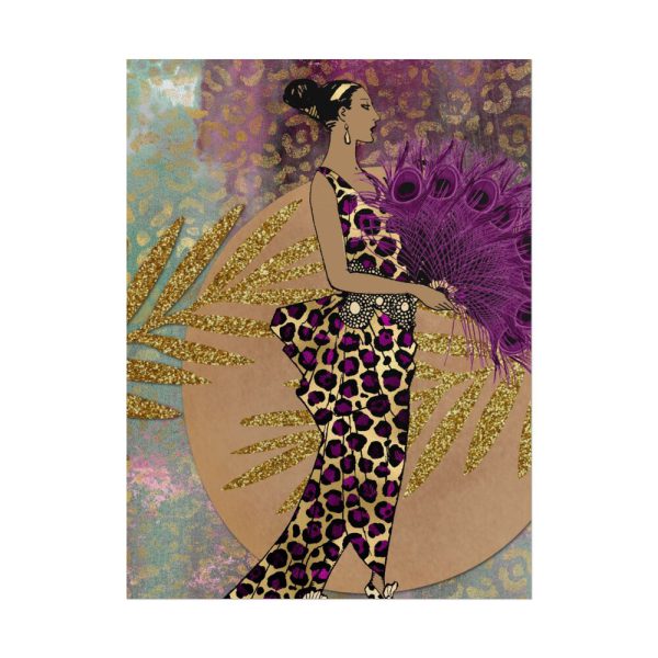 17242598986844018988_2048.jpeg Animal Print African Woman Poster