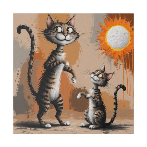 17304210568766911690_2048.jpeg Cute Cat Characters Art Print Standard Canvas