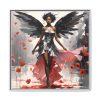 African American Fairy Framed Canvas
