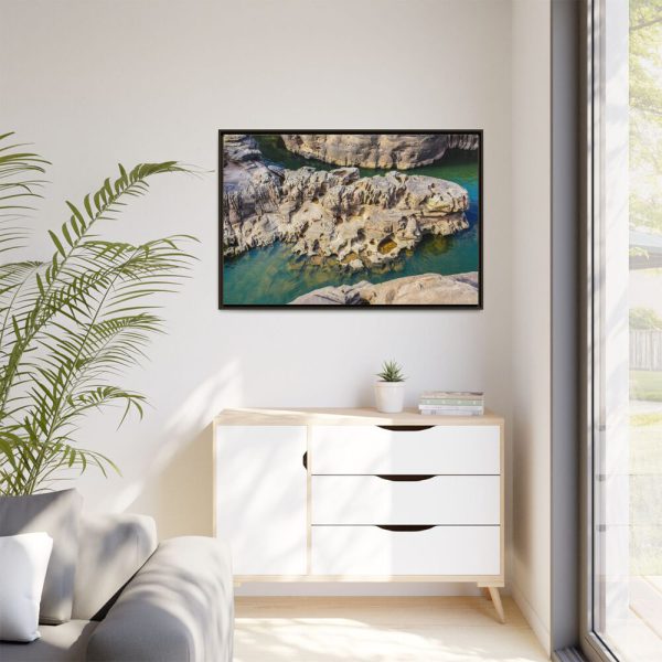 Canyon Stone Art Ubon Framed Canvas