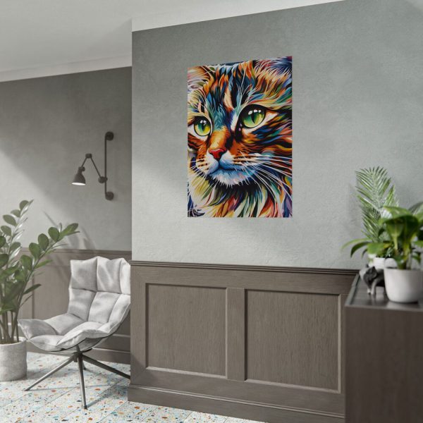 17588256098400790928_2048.jpeg Watercolor Image of Cat Poster