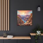 Grand Canyon Arizona Art Framed Canvas - Image 8