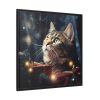17646032046675759563_2048.jpeg Christmas Cat Framed Canvas