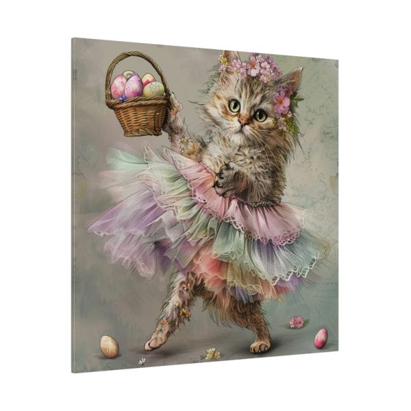 1766095568663594608_2048.jpeg Easter Ballerina Cat Art Print Standard Canvas