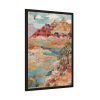 Arizona Patchwork Travel Framed Poster