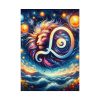 Zodiac Sign of Leo Poster