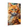 17909287644786799553_2048.jpeg Ginger Cat in Autumn Poster