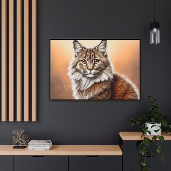 179209153164122102_2048.jpeg Animal Pet Cat Drawing Framed Canvas