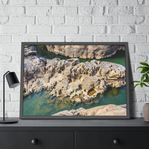 Canyon Stone Art Ubon Framed Poster
