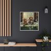 Cats Taking Bubble Bath Framed Canvas