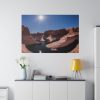 River Carving Standard Canvas