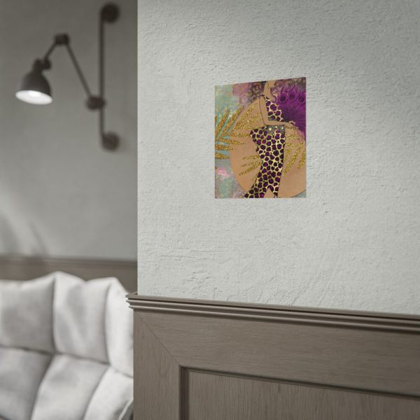 18158884496078530434_2048.jpeg Animal Print African Woman Poster