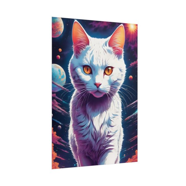 18205271117928148021_2048.jpeg White Cat Anime Illustration Poster