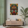 African Tribal Mask Poster