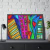 1836578109980559634_2048.jpeg City Doodle Framed Poster